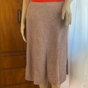 Vintage Carmen Marc Valvo Collection beaded midi skirt